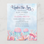 Haushaltskoralle unter der Meeresschutzdusche (Vorderseite)