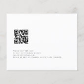 Haushaltskrane Script QR Code Save the Date (Rückseite)