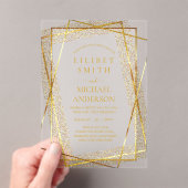 HAUSHALTSKRITERIEN HochzeitGold Imitate belichten  Acryleinladungen (Insitu (Handheld))