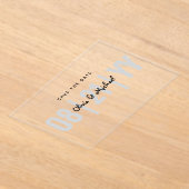 HAUSHALTSKRITERIEN Rettetest Minimalistisch lösche Acryleinladungen (Ablage )