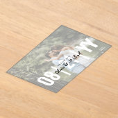 HAUSHALTSKRITISCHE Hochzeit Sichern Sie das Datum  Acryleinladungen (Ablage )