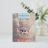 Haushaltskühe Landbewirtschaftungskarte Western —  (Stehend Vorderseite)