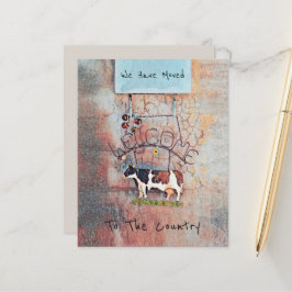 Haushaltskühe Landbewirtschaftungskarte Western — 