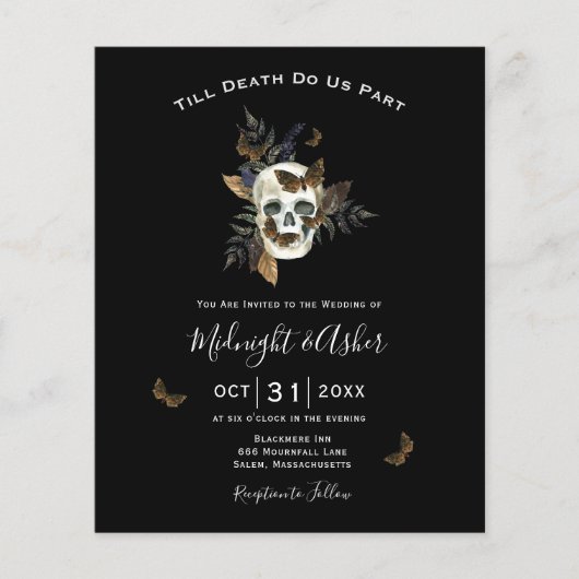 HAUSHALTSKULL bis zum Tod bringen uns zum Teil auf (Vorderseite)