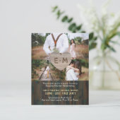 HAUSHALTSLAND Rustikales Foto mit Holzschnitzereie (Stehend Vorderseite)