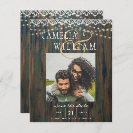 HAUSHALTSLEICHTE LACE FOTO Hochzeitstag Rett