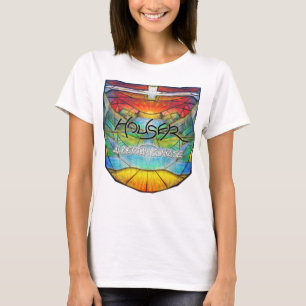 HAUSHALTSLEICHTEN T - SHIRT (WAPPEN VOR)