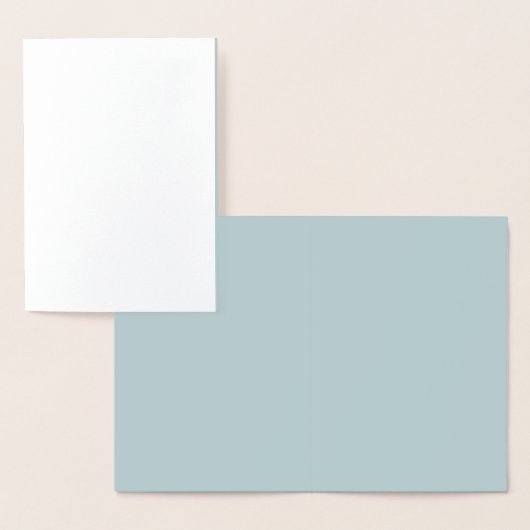 HAUSHALTSLEICHTER GRÖSSE Monochrome Hochzeit Folienkarte (Anzeige)