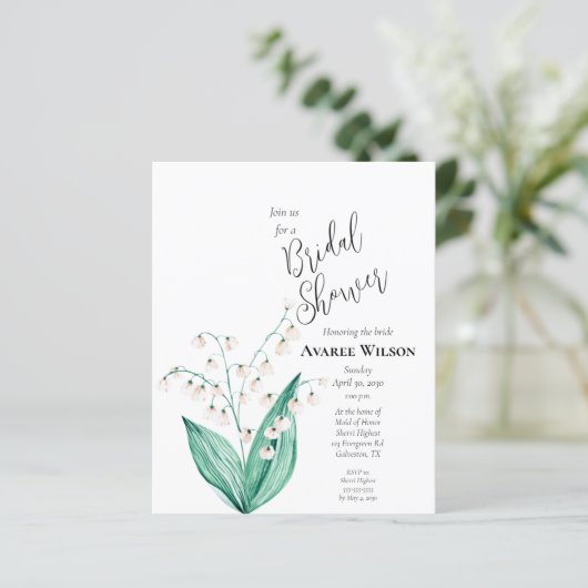 HAUSHALTSLilie im Tal (Stehend Vorderseite)