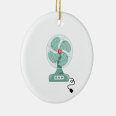 Haushaltslüfter Keramik Ornament (Rechts)