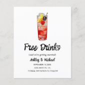 Haushaltslustiges Foto Moderne Hochzeiten retten d Flyer (Vorne)