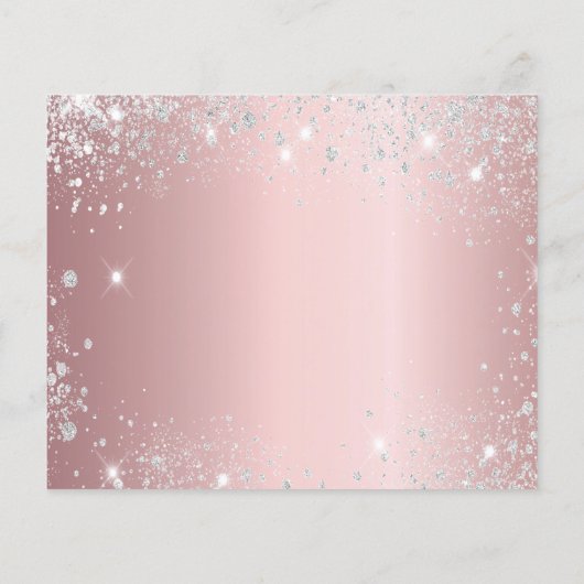 Haushaltsmaskerine Party rot Save the Date (Rückseite)