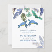 HAUSHALTSMeeresschildkröten Hochzeitblauen Gelb (Vorderseite)