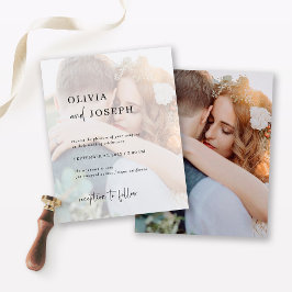 HaushaltsMinimalistisch | Einladung zu zwei Fotos Flyer