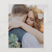 HaushaltsMinimalistisch | Einladung zu zwei Fotos Flyer (Hinten)