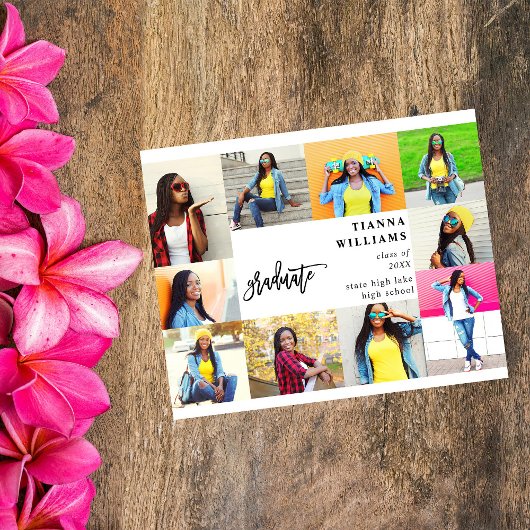 Haushaltsmittel 10 Multi-Foto-Abschluss Flyer