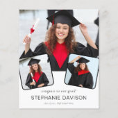 Haushaltsmittel 3 Foto Glückwunsch in Grad 2023 An (Vorderseite)