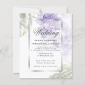 Haushaltsmittel, aber schöne rustikale Lavendel-Ro (Vorderseite)