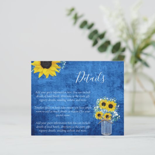 HAUSHALTSMITTEL - Angaben zur Hochzeitsstimmung be (Stehend Vorderseite)