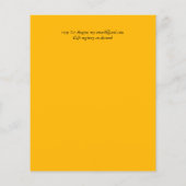 HAUSHALTSMITTEL - Angaben zur Hochzeitsstimmung be (Rückseite)