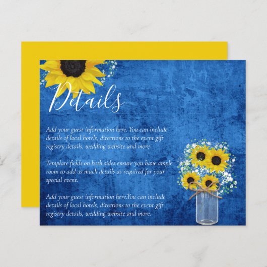 HAUSHALTSMITTEL - Angaben zur Hochzeitsstimmung be (Vorne/Hinten)