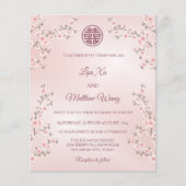 HAUSHALTSMITTEL BILINGUAL | Rosa Chinesische Hochz (Vorderseite)