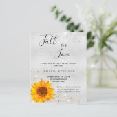 Haushaltsmittel Brautparty Sonnenblumenfallen (Stehend Vorderseite)