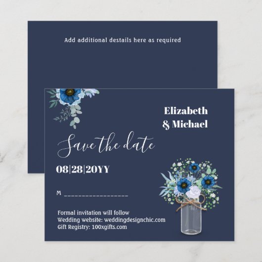 HAUSHALTSMITTEL Dusty Blue Rett Dates monochrome H (Vorne/Hinten)