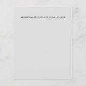 HAUSHALTSMITTEL - Elegante Doppelgrenzenmonografie (Rückseite)