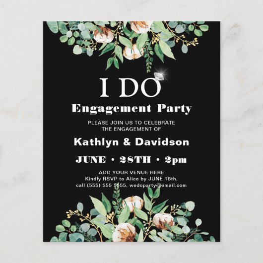 HAUSHALTSMITTEL Eukalyptus I TUN Einladung zu eine (Vorderseite)