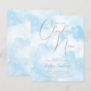 Haushaltsmittel für Cloud Nine Dreamy Blue Brautpa