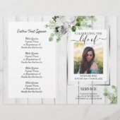 Haushaltsmittel für das White Floral Simple Foto B (Vorderseite)