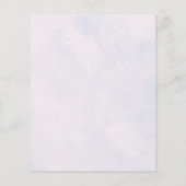 Haushaltsmittel für die Cloud Nine Bridal Dusche E (Rückseite)