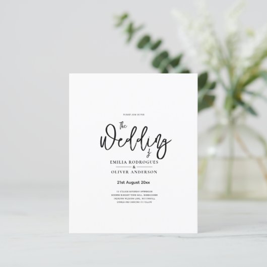 HAUSHALTSMITTEL gedruckt oder digitales Download-H (Stehend Vorderseite)