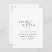 HAUSHALTSMITTEL gedruckt oder digitales Download-H Postkarte (Vorne/Hinten)