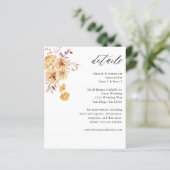 Haushaltsmittel: Gelbe goldene Blumenstrauß Detail (Stehend Vorderseite)