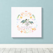 HAUSHALTSMITTEL Hochzeitsgeschenke für maßgeschnei Leinwanddruck (Insitu (Holzboden))