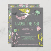 Haushaltsmittel im Rahmen der Meerjungfrau zum Geb (Vorne/Hinten)