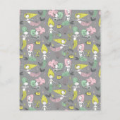 Haushaltsmittel im Rahmen der Meerjungfrau zum Geb (Rückseite)