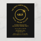 Haushaltsmittel insgesamt Eclipse 8. April 24 Part Flyer (Vorne)