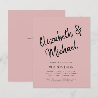 HAUSHALTSMITTEL Leichte Dusty-Rose Rosa einfarbige