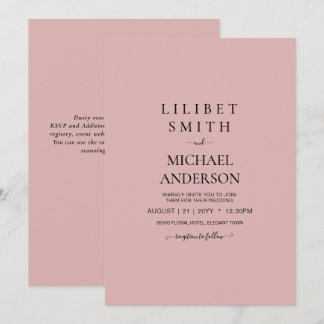 HAUSHALTSMITTEL Leichte Dusty-Rose Rosa einfarbige