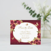 HAUSHALTSMITTEL Roter Gold Schmetterling Quinceane (Stehend Vorderseite)