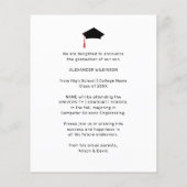 HAUSHALTSMITTEL Roter Krebstiefel - Party Einladun Flyer (Hinten)