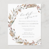 Haushaltsmittel Rustikales Brautparty (Vorderseite)