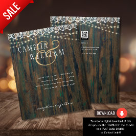 HAUSHALTSMITTEL RUSTISCHE HOLZLICHTEN LACE Wedding