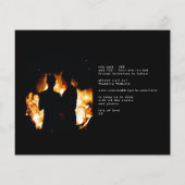 Haushaltsmittel Save the Date Einfache Grenze Foto Flyer (Hinten)