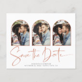 HAUSHALTSMITTEL Save the Date Kupfer-Rose Gold-Mar (Vorderseite)