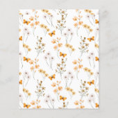 HAUSHALTSMITTEL sinken in Liebe-Kürbis-Brautparty Flyer (Hinten)