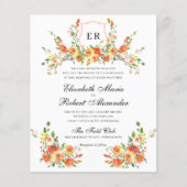 HAUSHALTSMITTEL-Sonnenuntergang Monogram-Wappen-Ho (Vorderseite)